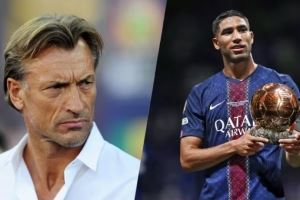 沙特主帅：在我心目中阿什拉夫是今年金球得主，他是世界最佳之一