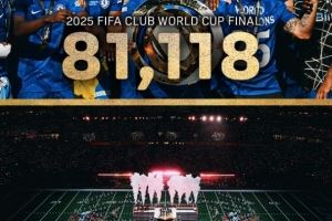 影响力！世俱杯决赛现场观众81118人，而今年超级碗观众65719人
