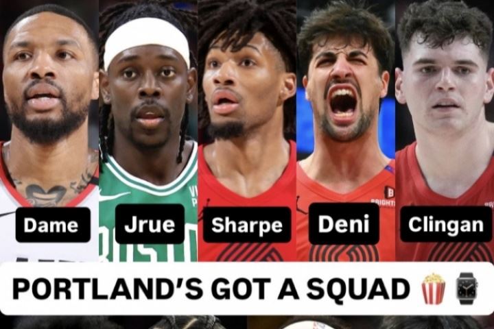 🔥这阵容什么水平？新的开拓者主力轮换阵容一览