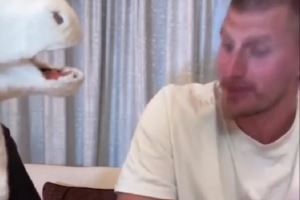 约老师的中文发音你给打几分？约基奇用中文读“约老师”