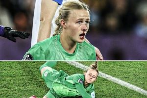 点球大战两扑点！英格兰女足一门先天斜视，曾被告知不适合踢球