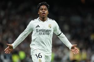 ESPN：恩德里克右大腿肌腱伤势反复，预计将再缺阵8-10周