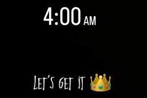 越来越早😁詹姆斯晒洛杉矶凌晨四点出门训练：让我们加油练👑