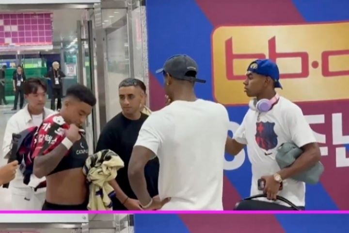 亚马尔赛后主动问林加德要球衣，拉什福德在一旁狂笑😀