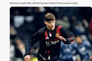 罗马诺：曼联与小将杰克-穆尔豪斯续约，球员将租借加盟莱顿东方