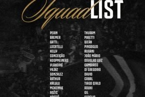 尤文公布德国集训名单：道格拉斯-路易斯、小维阿、阿图尔均在列