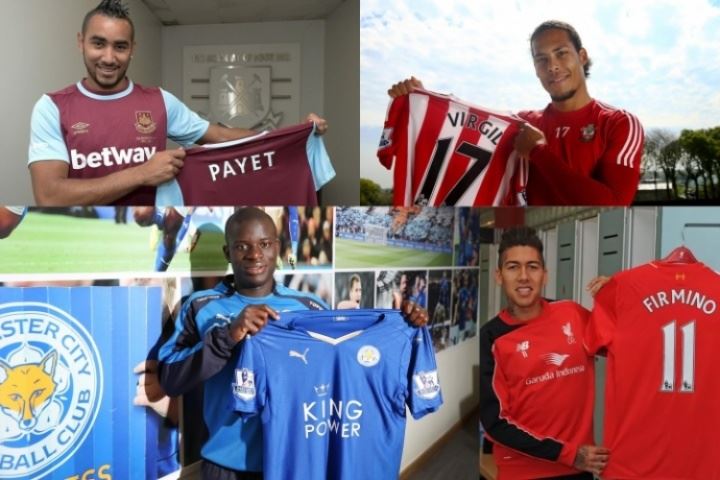 10年前英超的夏窗：范迪克1570万&坎特900万，标王德布劳内7600万