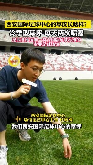 西安国际足球运营主管：草皮国外进口＆冷季型草，达国际A级标准