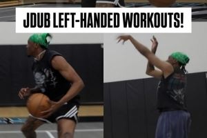 因伤开发新技能！杰伦威右手腕养伤期间刻苦训练左手