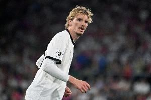 沃尔特马德破门，成为99年哈曼后第二位为德国队进球的纽卡球员